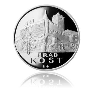 Czech Republic / Silver Ounce 2013 Kost Castle - reverse photo