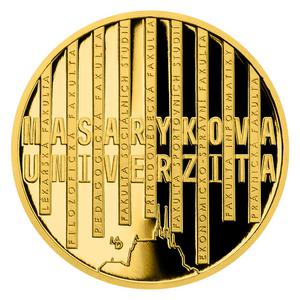 Czech Republic / Gold Ounce 2019 Masaryk University Brno - reverse photo