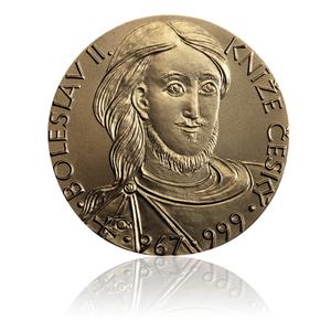 Czech Republic / Brass Medal - Boleslav II - reverse photo