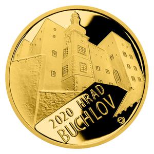 Czech Republic / Gold Half Ounce 2020 Buchlov - reverse photo
