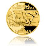 Gold Half Ounce 2015 Jan Perner: Photo Coin, Czech Republic, Gold Half Ounce 2015 Jan Perner / thumbnail