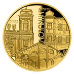 Gold Half Ounce 2022 Mikulov: Photo Gold coin 5000 Kč Mikulov proof / thumbnail