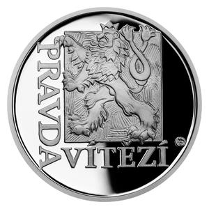 Czech Republic / Silver Ounce 2022 Veritas Vincit - reverse photo
