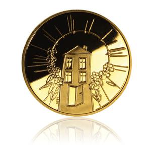 Czech Republic / Gold Quarter Ounce 2010 Motol Hospital - reverse photo