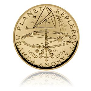 Czech Republic / Gold Half Ounce 2009 Johannes Kepler - obverse photo