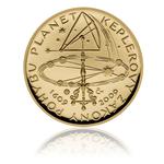 Gold Half Ounce 2009 Johannes Kepler: Photo Coin, Czech Republic, Gold Half Ounce 2009 Johannes Kepler / thumbnail
