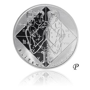 Czech Republic / Silver Half Ounce 2011 Gemini - reverse photo