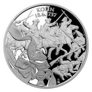 Czech Republic / Silver Medal 2017 Battle of Kolín - obverse photo