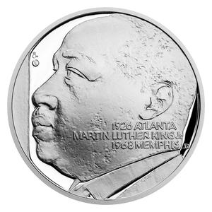 Czech Republic / Silver Ounce 2022 Martin Luther King - reverse photo