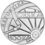 Czech Republic / Five Hundred Korun 2021 Škoda 498 Albatros - obverse photo