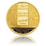 Gold Half Ounce 2018 Washington Declaration: Photo Coin, Czech Republic, Gold Half Ounce 2018 Washington Declaration / thumbnail
