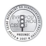 Silver Half Ounce 2008 Schengen Area: Photo Coin, Czech Republic, Silver Half Ounce 2008 Schengen Area / thumbnail