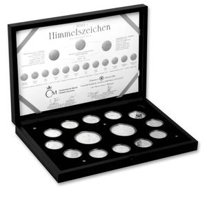 Czech Republic / Silver Medal 2011 Calendar Himmelszeichen - obverse photo