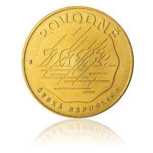 Czech Republic / Nordic Gold Token 2013 Flood - reverse photo