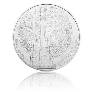 Czech Republic / Silver Half Kilo 2014 Olomouc - reverse photo