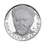 Silver Medal 2009 Bohuslav Martinu: Photo Coin, Czech Republic, Silver Medal 2009 Bohuslav Martinu / thumbnail
