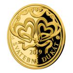 Gold Ducat 2019 Wedding: Photo Coin, Czech Republic, Gold Ducat 2019 Wedding / thumbnail