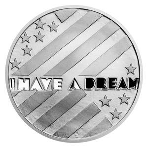 Czech Republic / Silver Ounce 2022 Martin Luther King - obverse photo