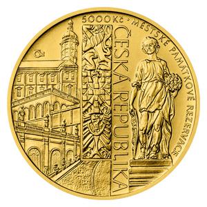 Czech Republic / Gold Half Ounce 2022 Mikulov - reverse photo