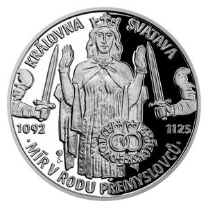 Czech Republic / Silver Thaler 2021 Vratislav II - reverse photo
