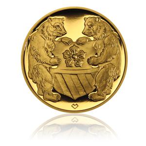 Czech Republic / Gold Quarter Ounce 2010 Cesky Krumlov Castle - obverse photo