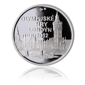 Czech Republic / Silver Half Ounce 2012 London Olympics - reverse photo