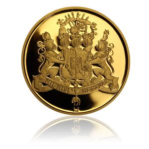 Czech Republic / Gold Ounce 2010 Hluboka Castle - obverse photo