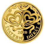 Ducat 2020 Wedding: Photo Coin, Czech Republic, Ducat 2020 Wedding / thumbnail
