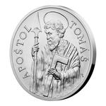 Silver Medal - Thomas the Apostle: Photo Coin, Czech Republic, Silver Medal - Thomas the Apostle / thumbnail