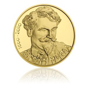Czech Republic / Gold Half Ounce 2010 Alfons Mucha - reverse photo