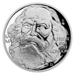 Silver Ounce 2022 Karl Marx: Photo Coin, Czech Republic, Silver Ounce 2022 Karl Marx / thumbnail