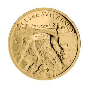 Czech Republic / Gold Tenth-Ounce 2007 Ceske Svycarsko - reverse photo