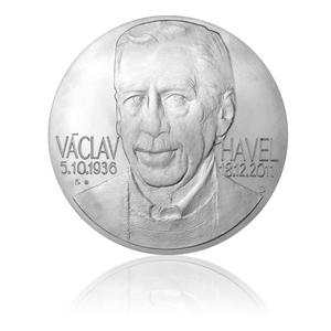 Czech Republic / Platinum Half Kilo 2012 Vaclav Havel - reverse photo