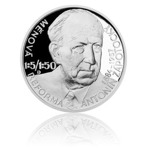 Czech Republic / Silver Ounce 2016 Antonín Zápotocký - reverse photo