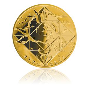 Czech Republic / Silver Half Ounce 2013 Gold Plated - Taurus - reverse photo