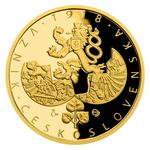 Gold Quarter Ounce 2018 Establishment of Czechoslovakia: Photo Coin, Czech Republic, Gold Quarter Ounce 2018 Establishment of Czechoslovakia / thumbnail