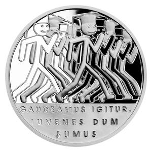 Czech Republic / Silver Ounce 2022 Gaudeamus Igitur - reverse photo