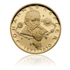 Czech Republic / Gold Half Ounce 2009 Johannes Kepler - reverse photo