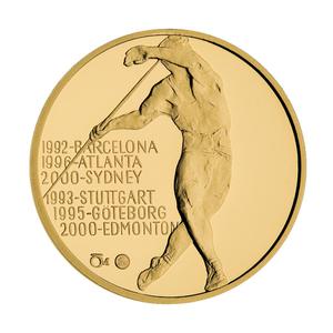Czech Republic / Gold Quarter Ounce 2007 Jan Zelezny - obverse photo