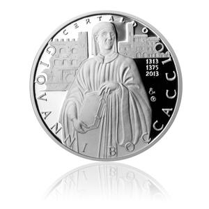 Czech Republic / Silver Ounce 2013 Decameron Day First - Gascon Lady - obverse photo