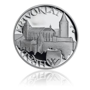 Czech Republic / Silver Ounce 2010 Krivoklat Castle - reverse photo