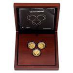 Gold Quarter Ounce 2016 Vaclav Havel - Dramatist: Photo Coin, Czech Republic, Gold Quarter Ounce 2016 Vaclav Havel - Dramatist / thumbnail