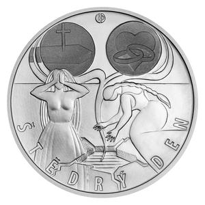 Czech Republic / Silver Ounce 2021 Christmas Eve - reverse photo