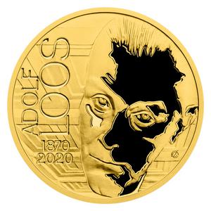 Czech Republic / Gold Half Ounce 2020 Adolf Loos - reverse photo
