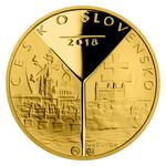 Gold Quarter Ounce 2018 Establishment of Czechoslovakia - Symbols: Photo Coin, Czech Republic, Gold Quarter Ounce 2018 Establishment of Czechoslovakia / thumbnail