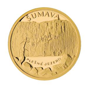 Czech Republic / Gold Tenth-Ounce 2007 Sumava National Park - reverse photo