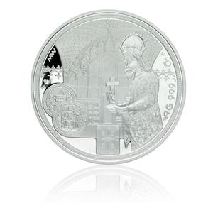 Czech Republic / Silver Medal 2003 Karlštějn Castle - obverse photo