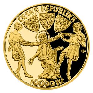 Czech Republic / Gold Ounce 2021 Princess Ludmila - obverse photo