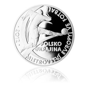 Czech Republic / Silver Half Ounce 2012 Euro Football - reverse photo