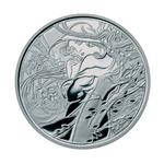 Silver Half Ounce 2005 Alfons Mucha: Photo Coin, Czech Republic, Silver Half Ounce 2005 Alfons Mucha / thumbnail